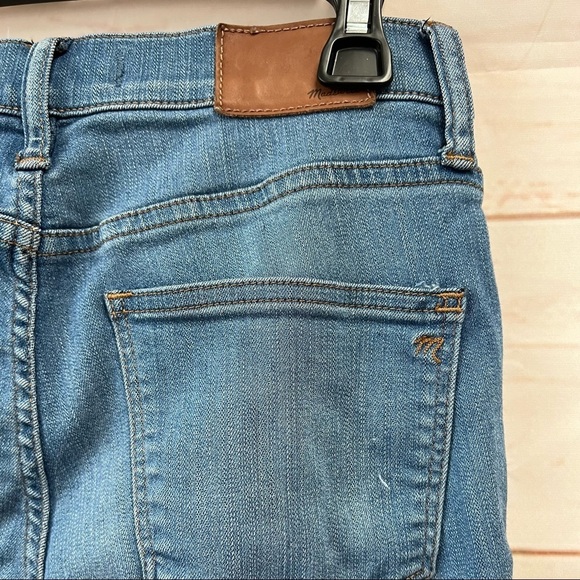 Madewell High Rise Roadtripper Crop Skinny Jeans in Declan Wash - Picture 8 of 13